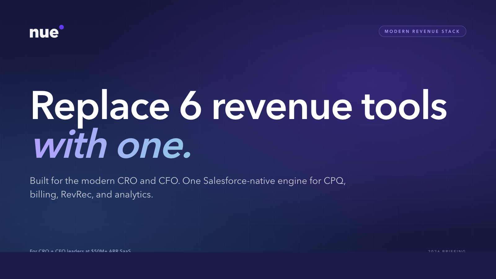 Sales deck